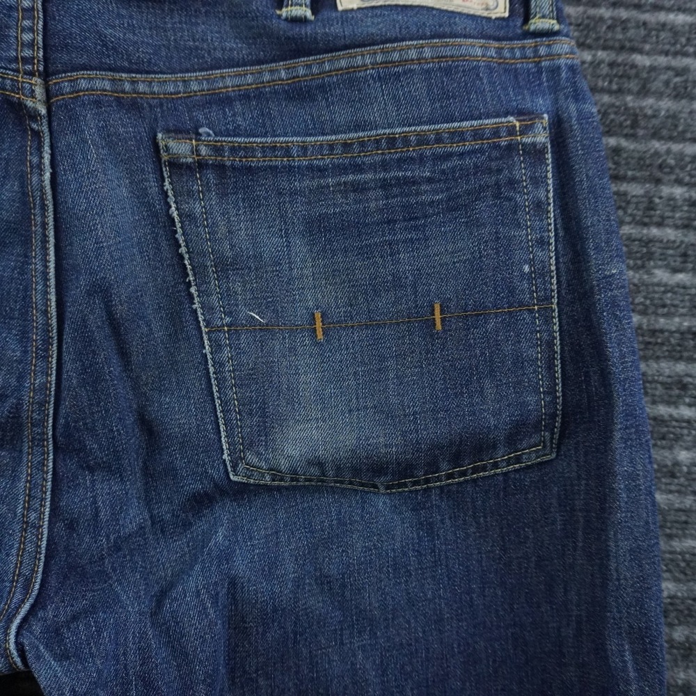 Polo Ralph Lauren Jeans Mens 36x30 Blue Straight Leg Vintage 67 Denim - Picture 13 of 13